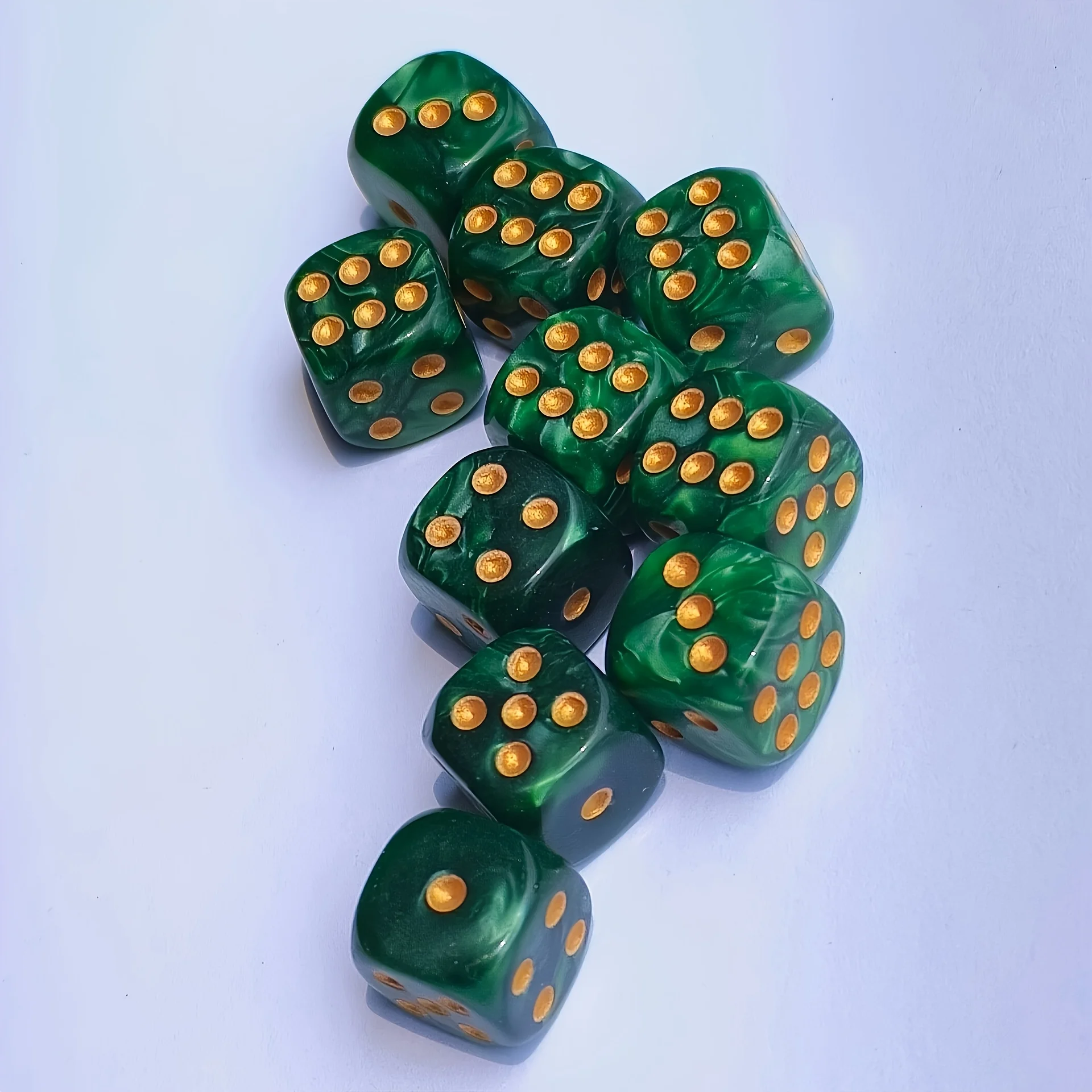Party Games Console - 10 dados D6 de 12 mm
