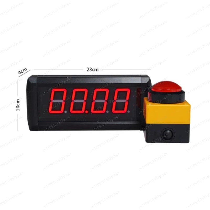 Party Games Popular - Reloj Digital LED Rojo con Temporizador