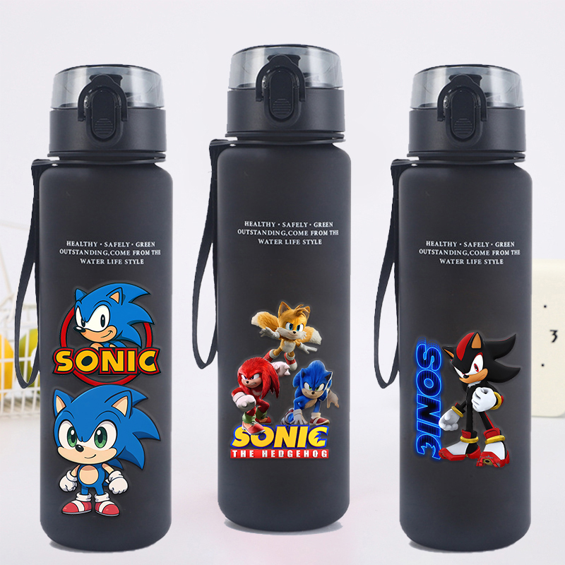 Party Games App - Botella de agua con estampado de