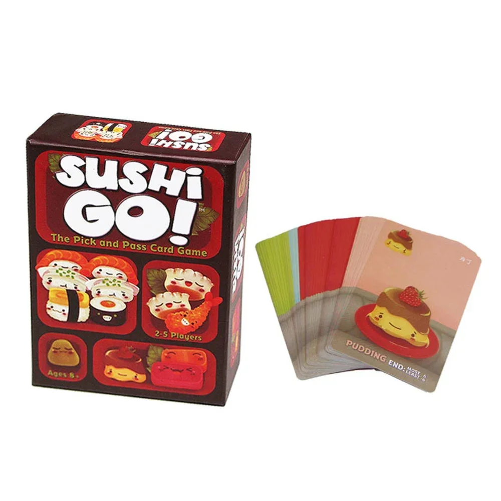 Party Games Game Pass - Sushi Go, juego de cartas: ¡Sushi