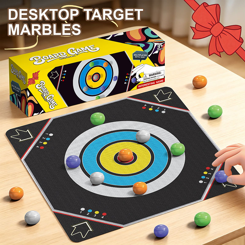 Party Games Multiplayer - Nuevo Juego de Mesa Curling Marble,