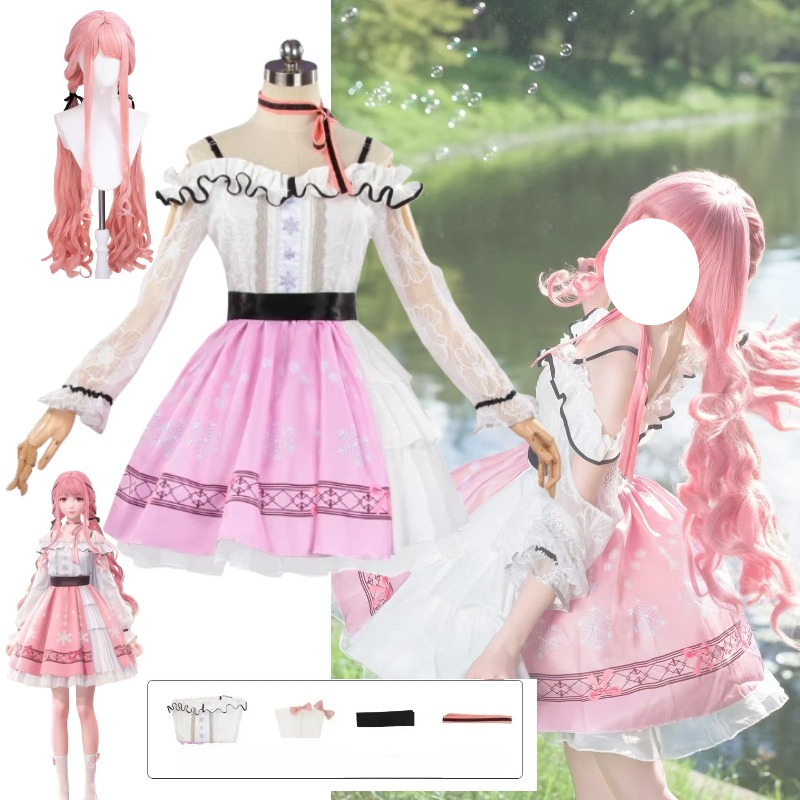 Party Games Girls - Nikki-Cosplay Infinity Nikkii, vestido rosa dulce