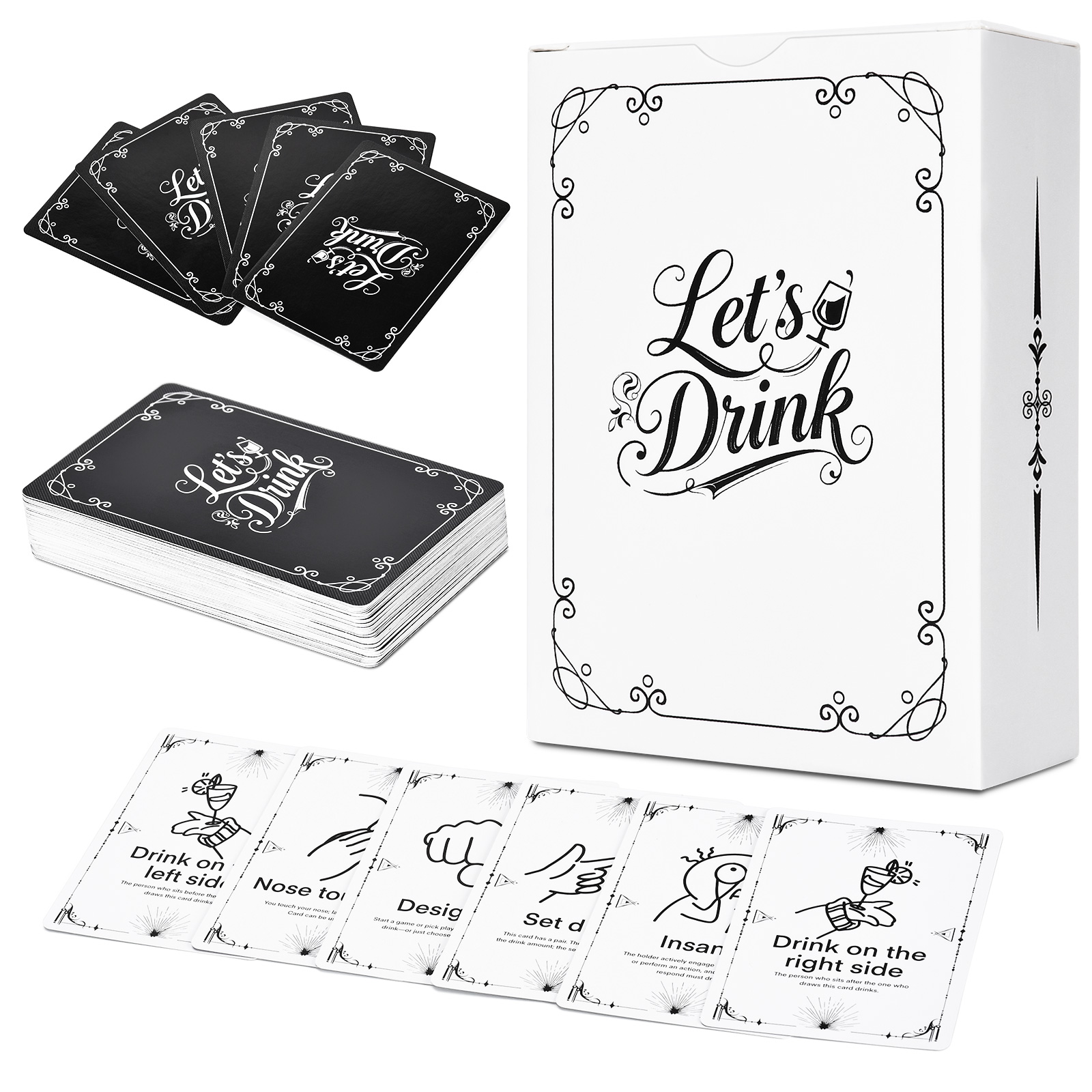 Party Games College - Tarjetas de juego para adultos –