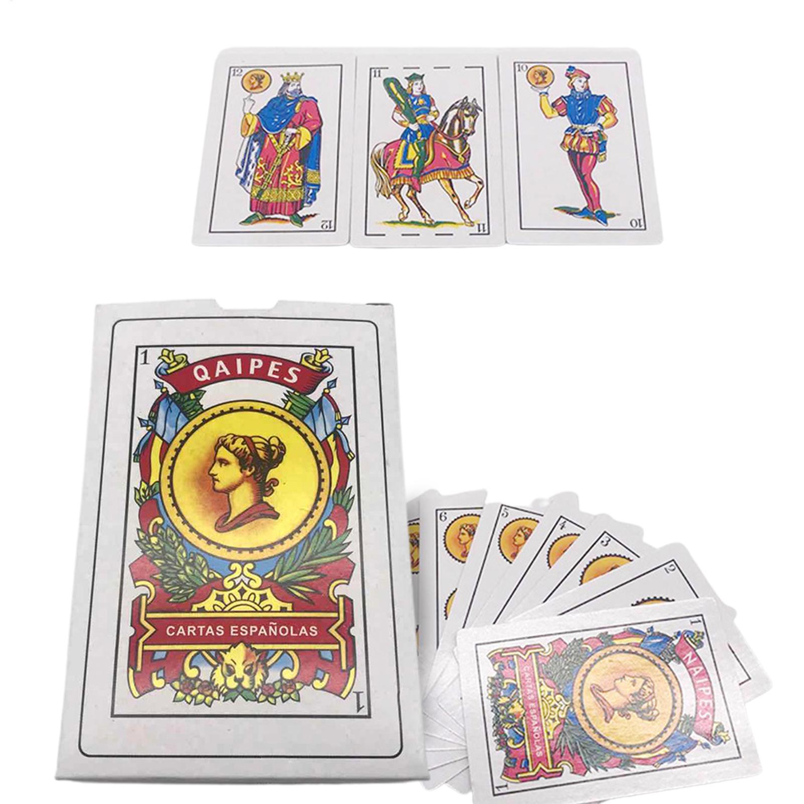 Naipes españoles grandes, cart - Party Games In Spanish reseña y precio