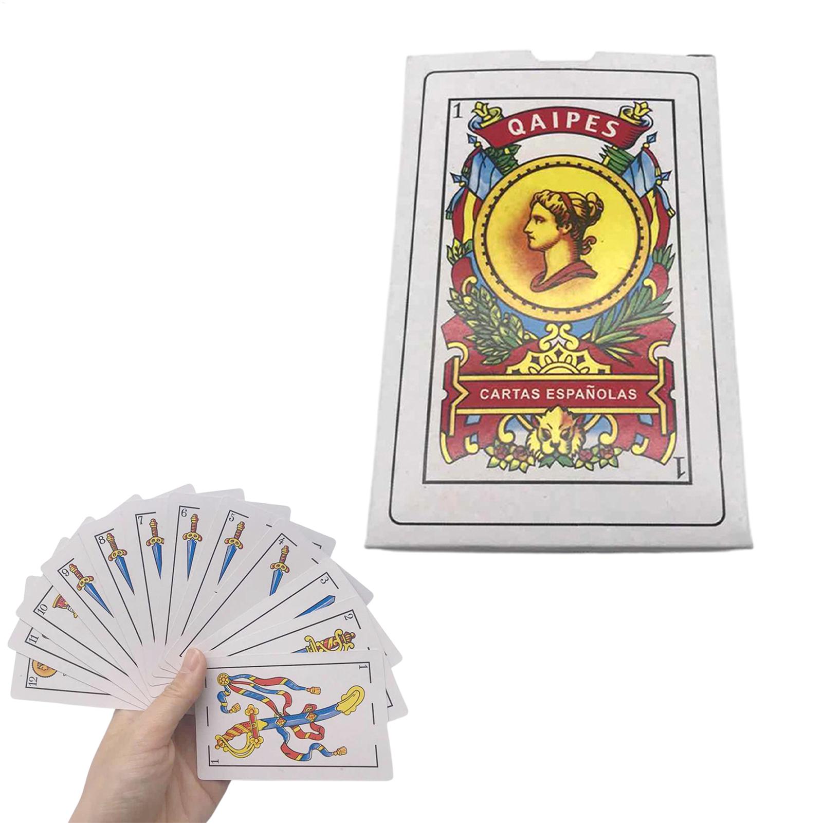 Naipes españoles grandes, cart - Party Games In Spanish reseña y precio
