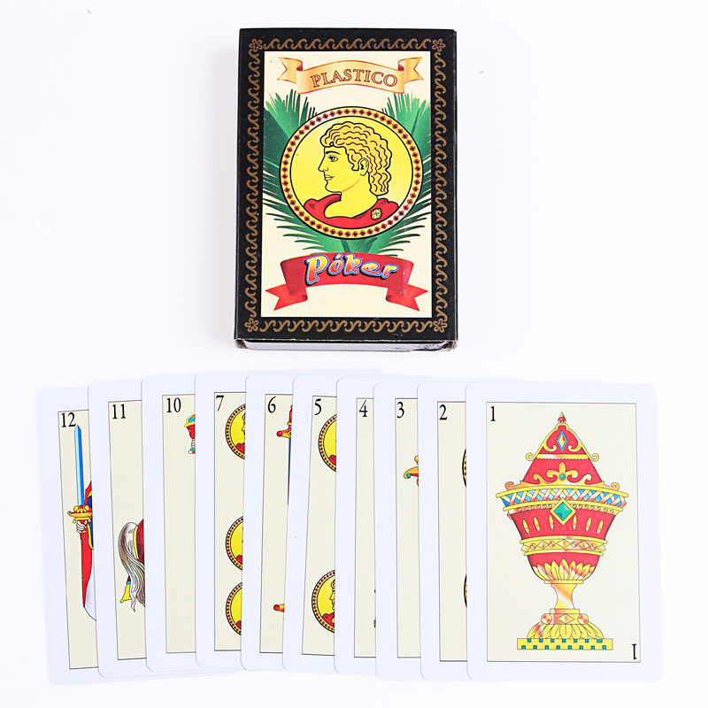 Naipes de plástico impermeable - Party Games In Spanish reseña y precio
