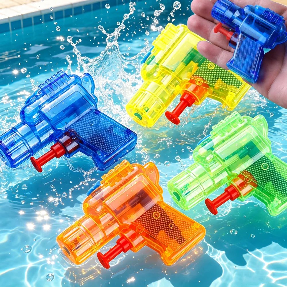 Pistola de Agua Mini Transpare - Party Games Popular reseña y precio