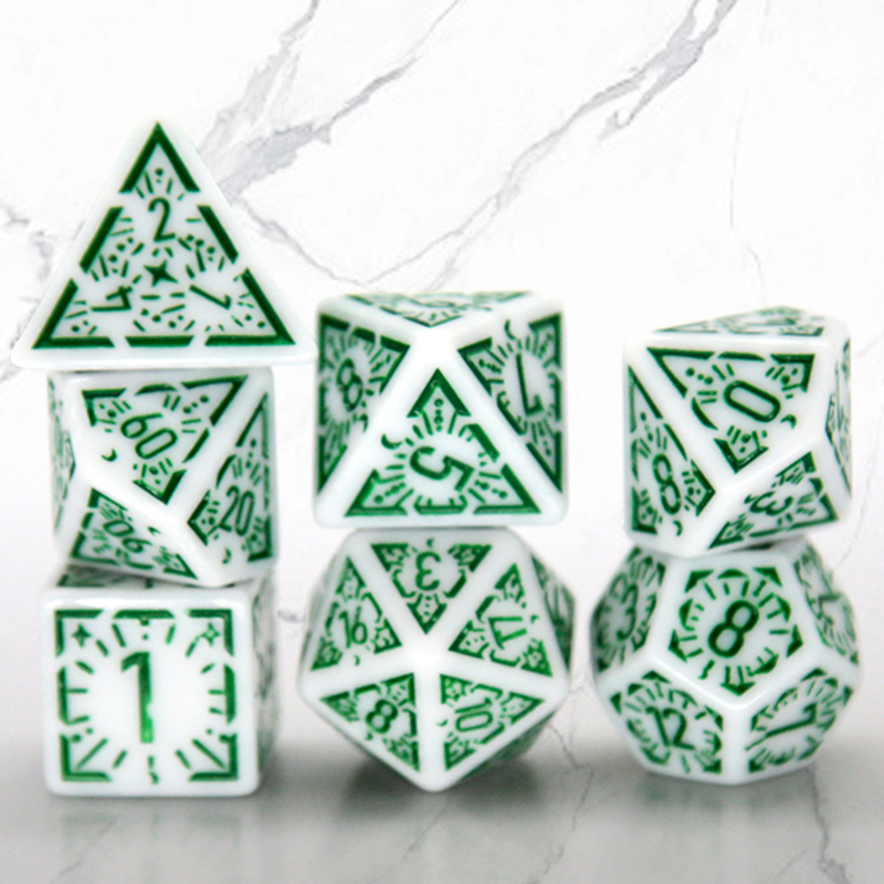 7 unids/set dados de múltiples - Party Games App reseña y precio