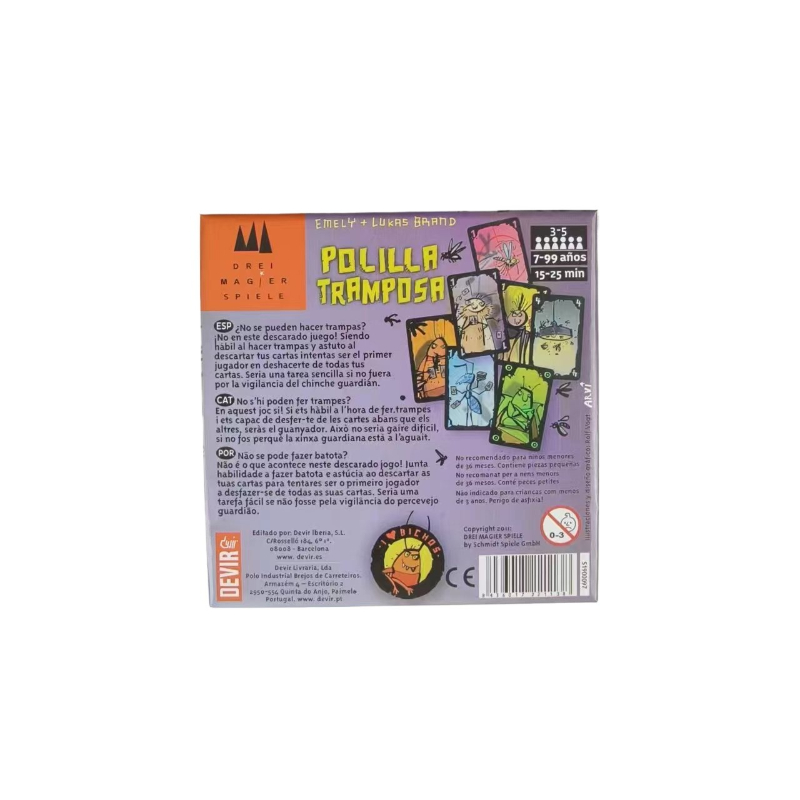 Juego de cartas español Mogel  - Party Games In Spanish reseña y precio