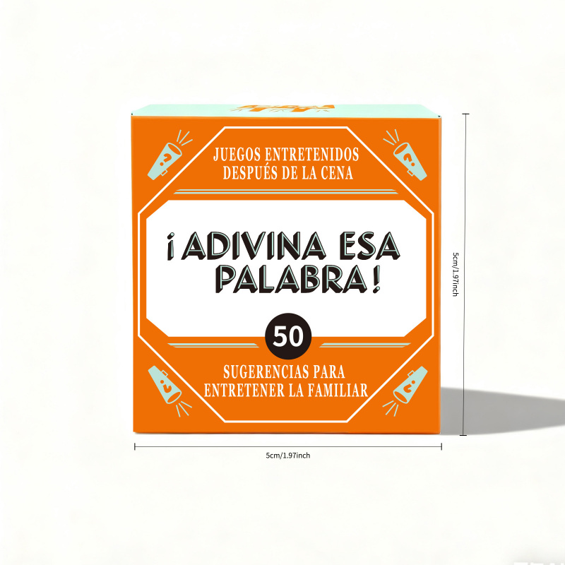 Juego de mesa de adivinación d - Party Games In Spanish reseña y precio